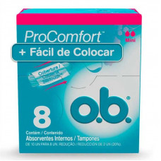 Absorvente O.B Pro Comfort Mini Com 8 Unidades