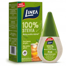 Adoçante Líquido Stevia 100% 60ml - Linea