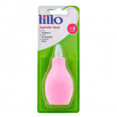 Aspirador Nasal Infantil Com Bico Anatômico Rosa - Lillo