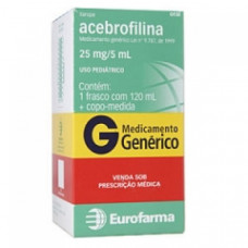 Acebrofilina Adulto 25mg/5m Pediatrico  Xarope 120ml