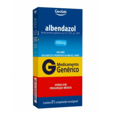 Albendazol 400mg 1 comprimido Geolab