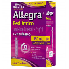 Allegra Pediátrico 6mg/Ml Suspensão Oral 150ml