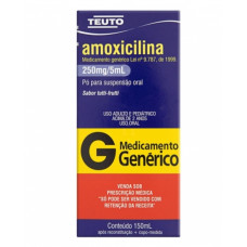 Amoxicilina 250mg 5mg 150ml Suspensão Teuto